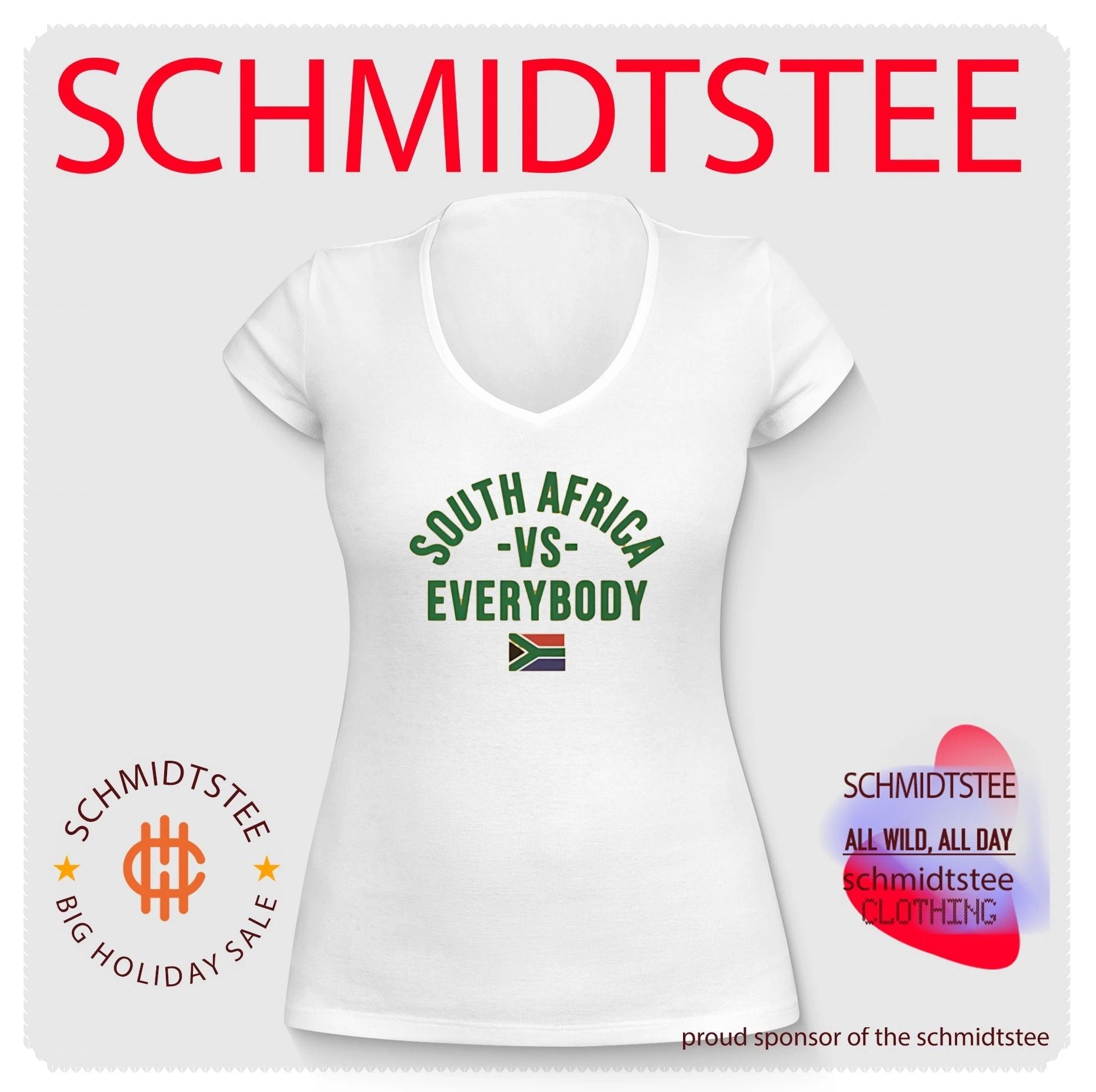 South Africa vs Everybody Patriotic shirt