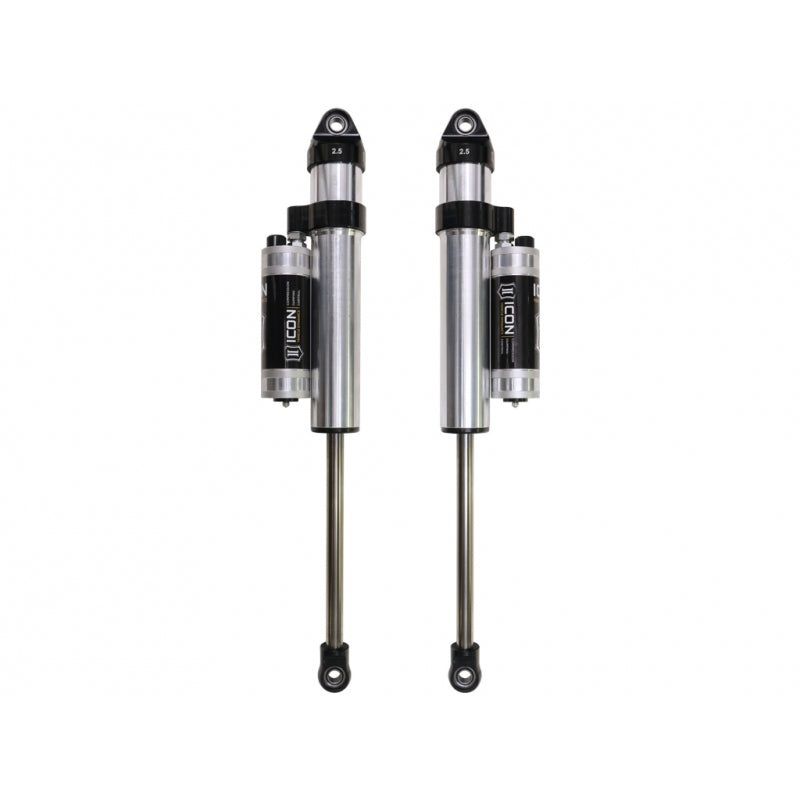 Icon 2.5 Piggyback Reservoir CDCV Shocks Pair for 2011-2013 Ram 2500 w/2-3″ lift