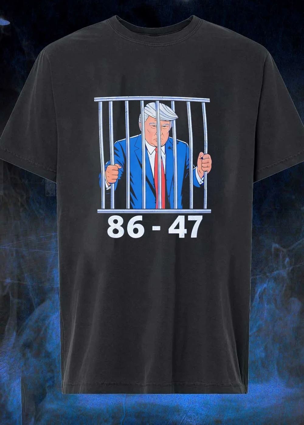 Trump In Jail Bars 86 47 shirt