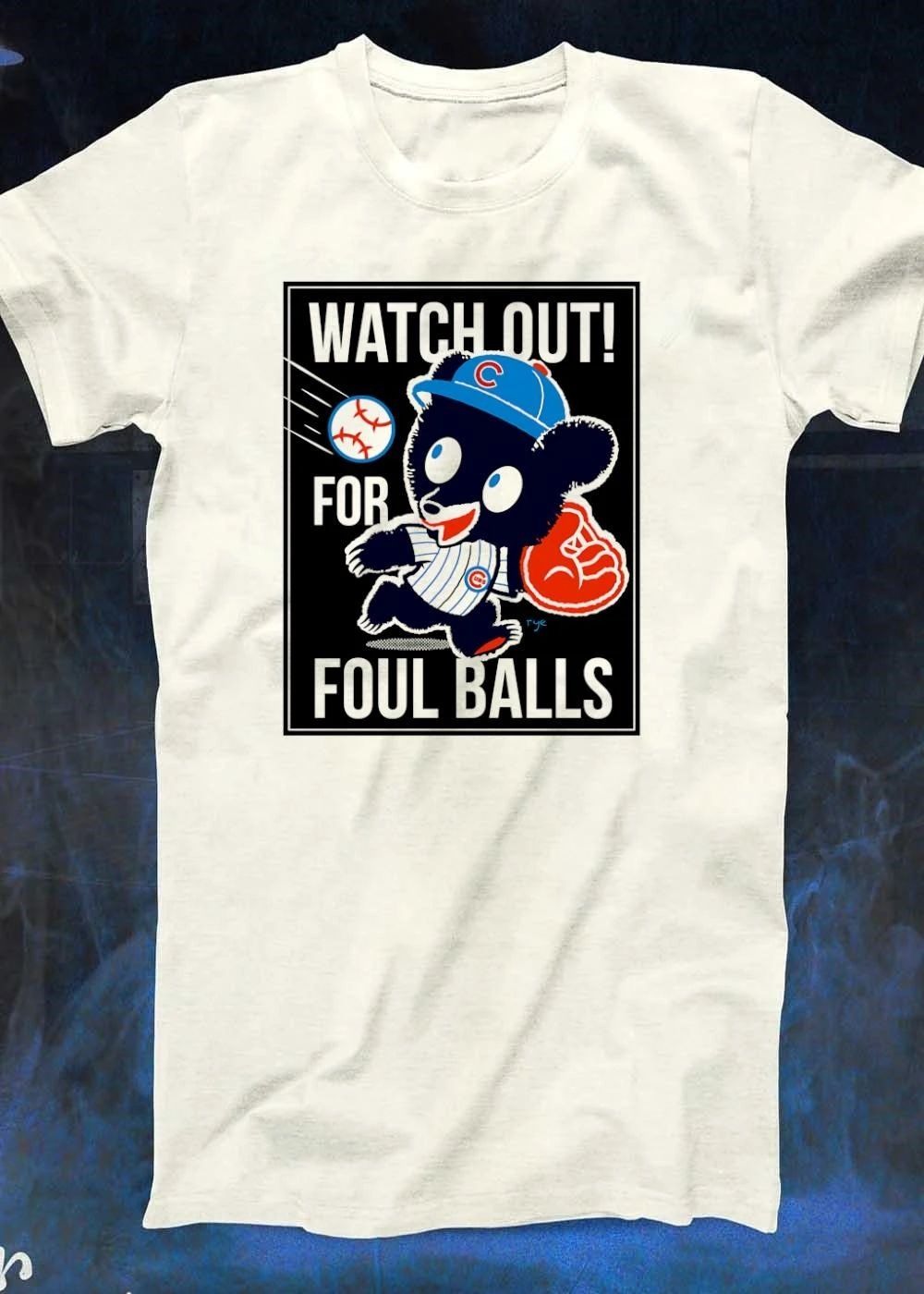 Clark the Cub Chicago Cubs MLB Watch out for Foul Balls shirt