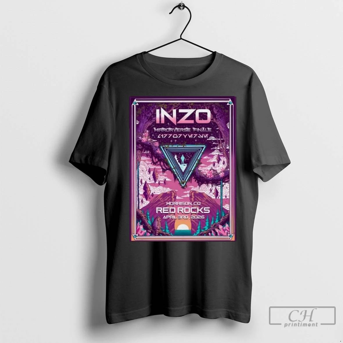Premium Inzo April 3 2026 Red Rocks Amphitheatre Show Long Sleve