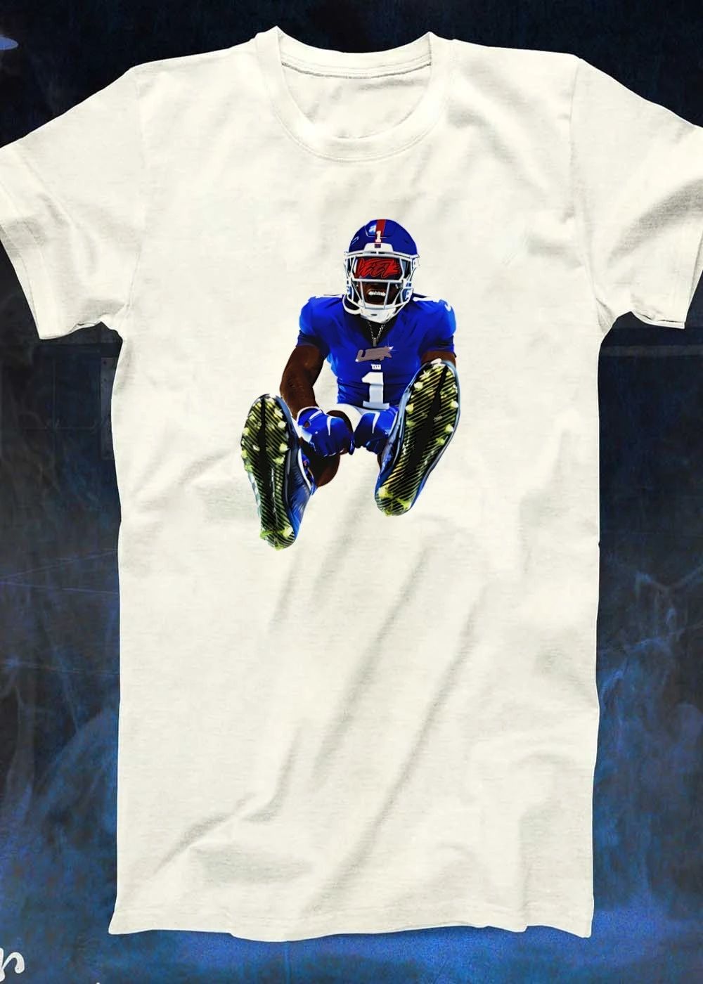Malik Nabers Leek New York Giants T-Shirt