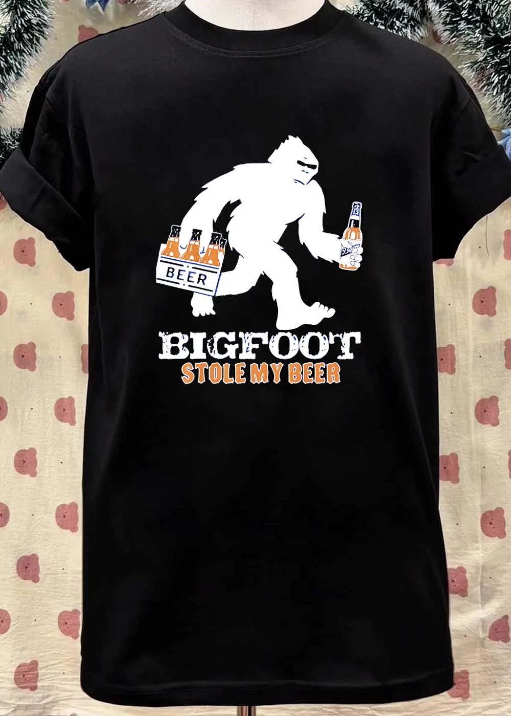 Bigfoot Stole My Beer Graphic T-Shirt