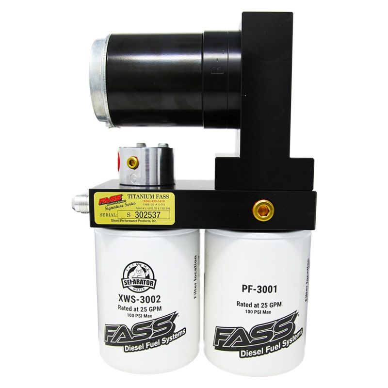 FASS TSD02100G Titanium Signature Series Diesel Fuel System 100GPH Dodge Cummins 5.9L 1989-1993 TSD02100G