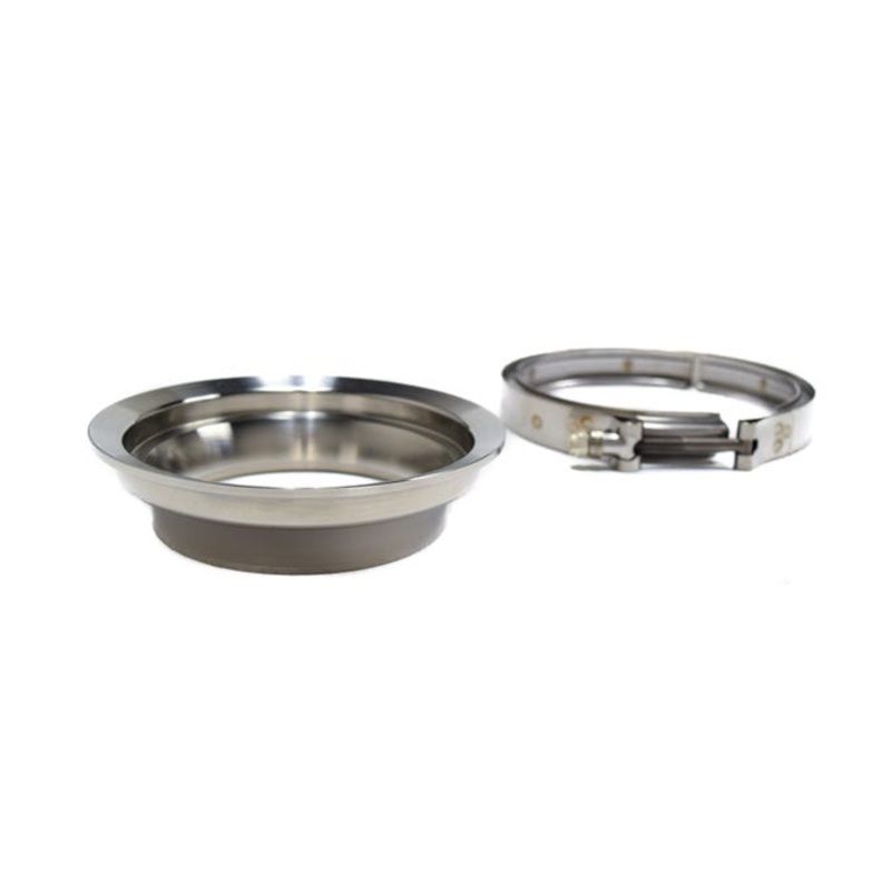 BTR 5″ to 4″ STAINLESS STEEL REDUCER DOWNPIPE FLANGE – T6 – S400 – WITH CLAMP – BTR41078
