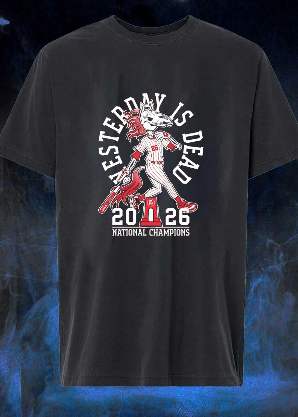 Barstool Sports Yesterday Is Dead 2026 Oklahoma National Champions shirt