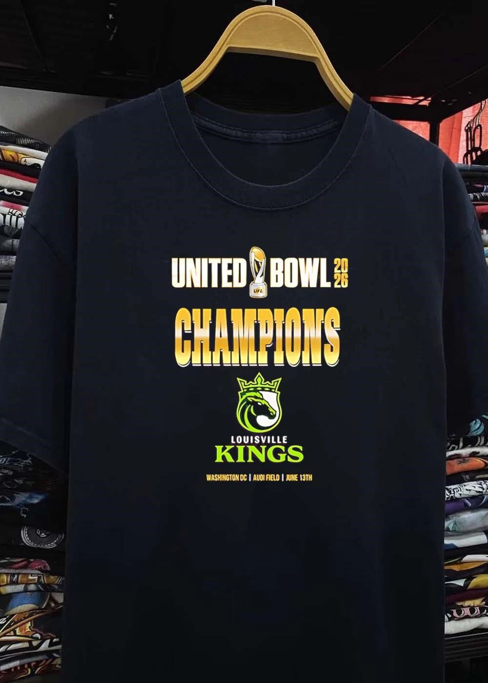 United Bowl 2026 Champions Louisville Kings Shirt