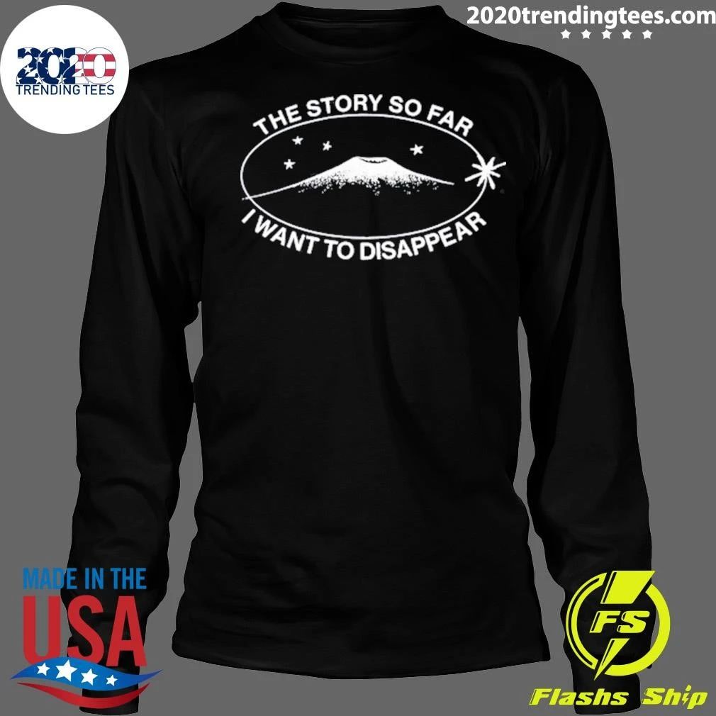 The Story So Far I Want To Disappear 2026 Tour Shirt