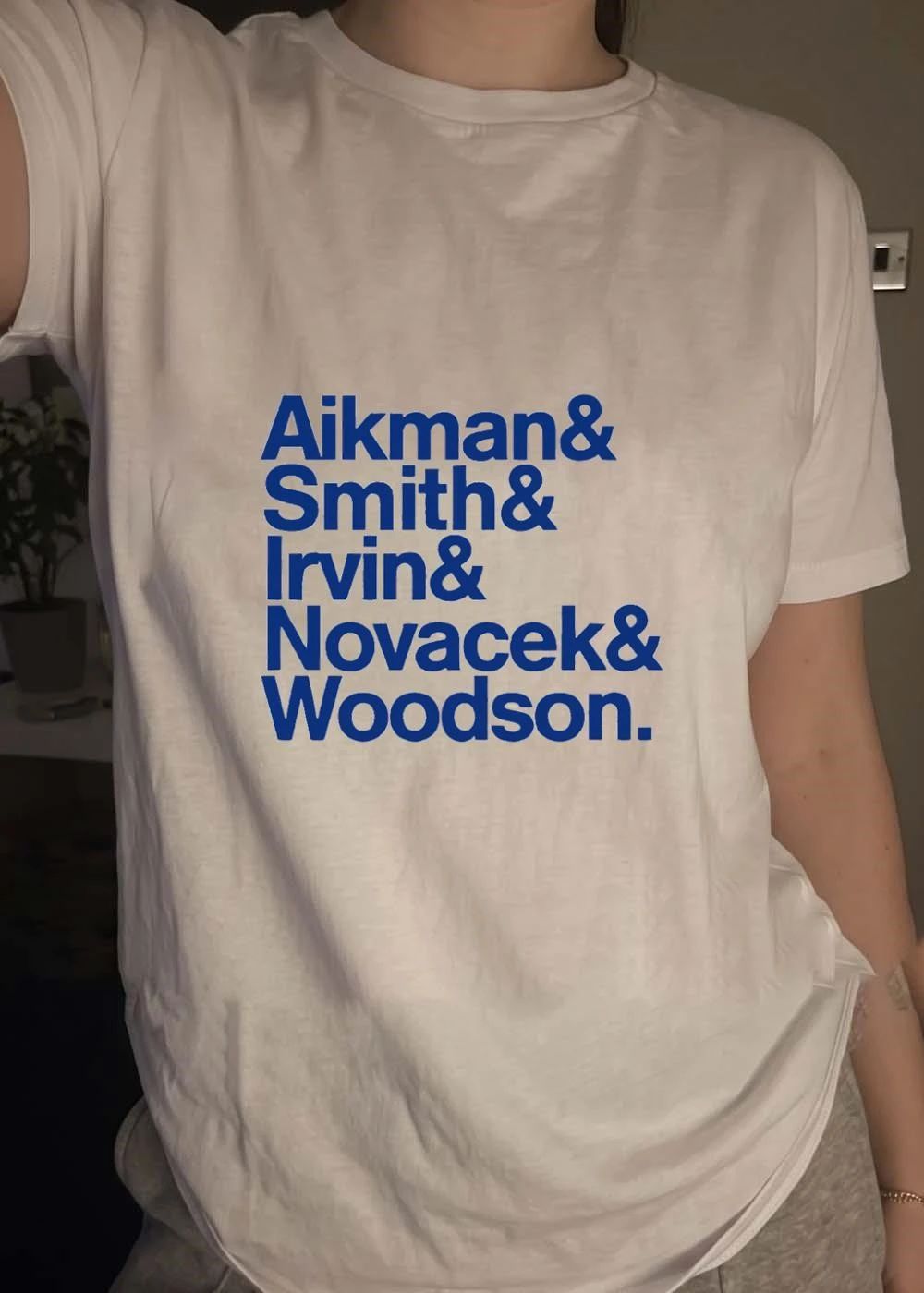 Dallas Cowboys Football Legends Aikman Smith Irvin Novacek Woodson T-Shirt