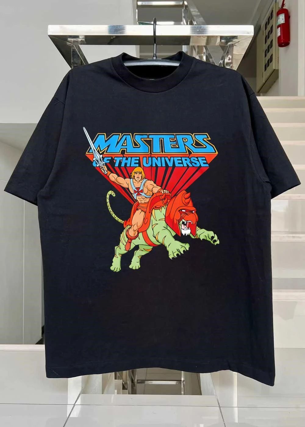 Masters of the Universe He-Man Riding Battle Cat T-Shirt