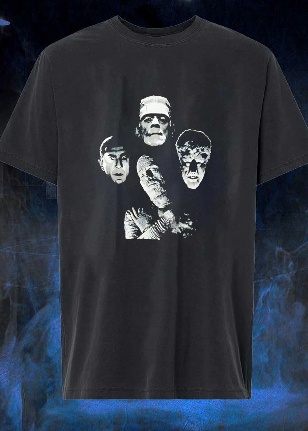 Frankenstein Dracula Mummy Wolf Man Universal Monsters shirt