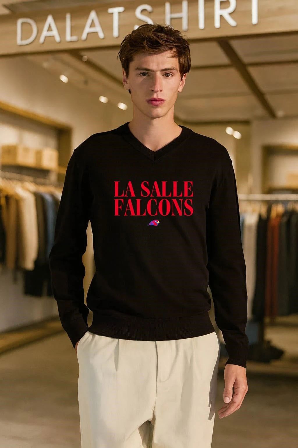 La Salle Falcons Red Logo shirt