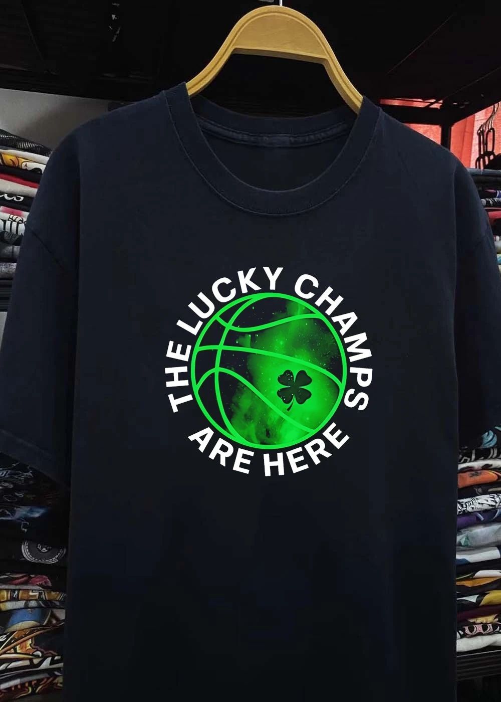 The Lucky Champs Are Here Basketball St PatrickS Day shirt