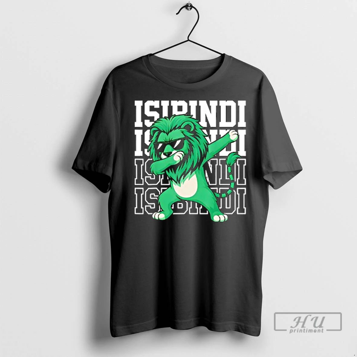 Officials Vintage Isibindi Name Dab Cool Animal Ladies T Shirt