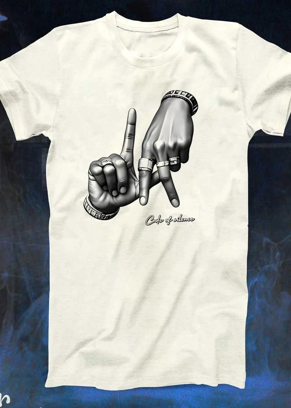 Code of Silence LA Hands Graphic T-Shirt
