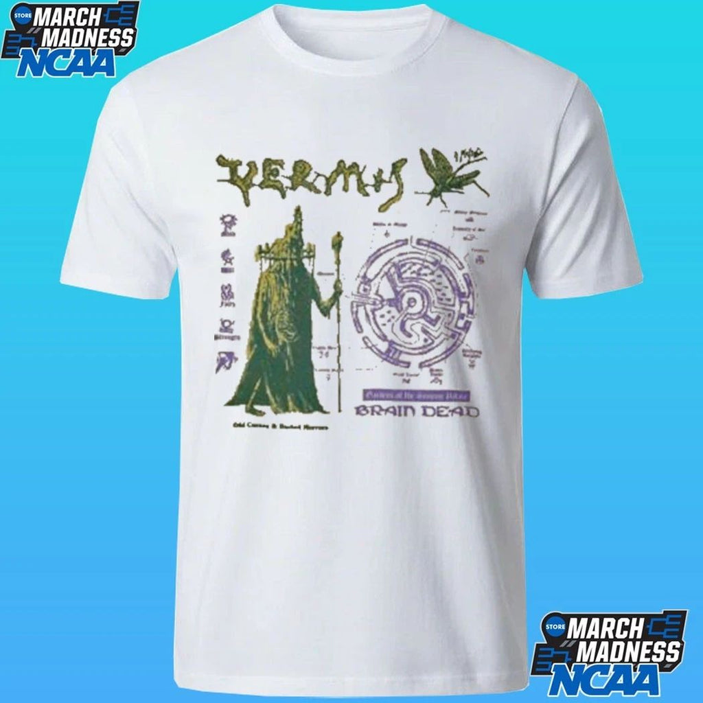 Brain Dead Fantasy Games Vermis Old Curses Shirt