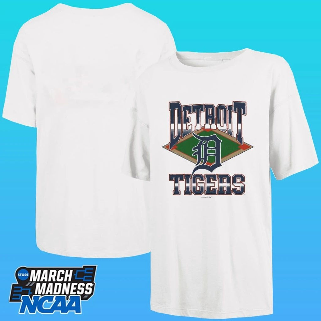 Detroit Tigers Baseball Retro Diamond Shirt