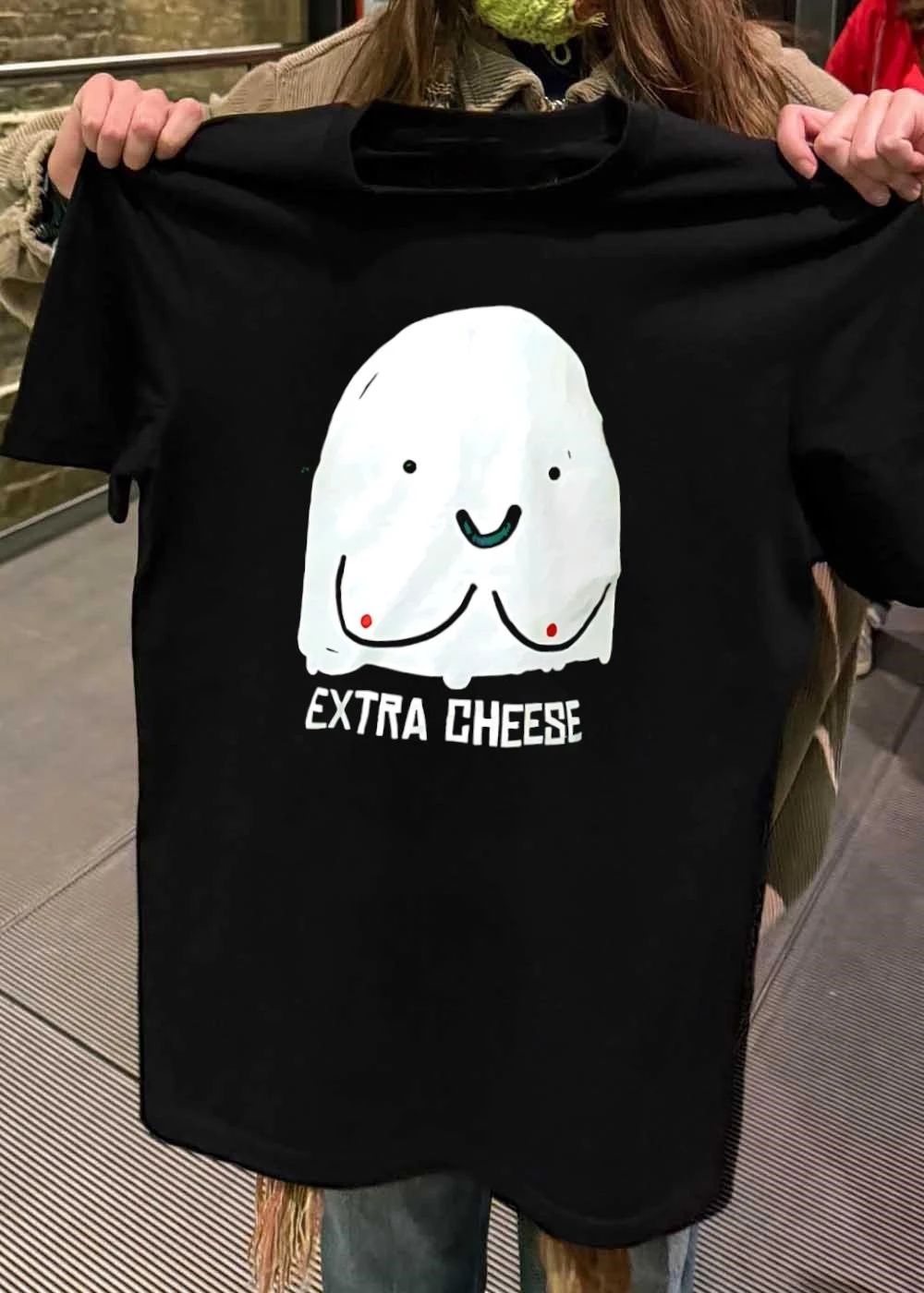 Funny Ghost Extra Cheese shirt