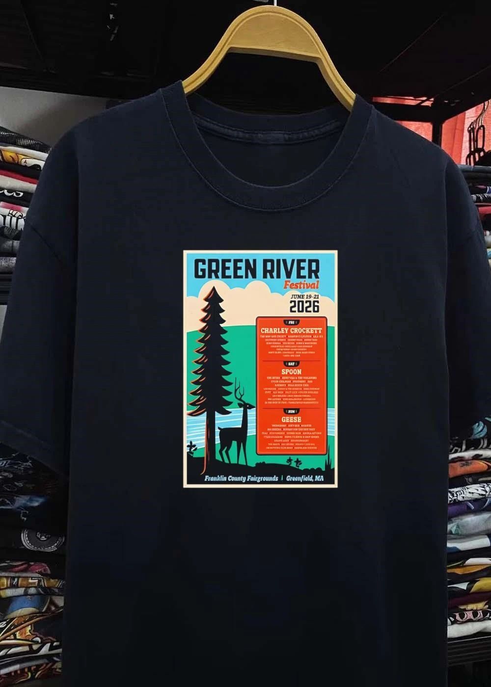 Green River Festival 2026 Franklin County Fairgrounds shirt