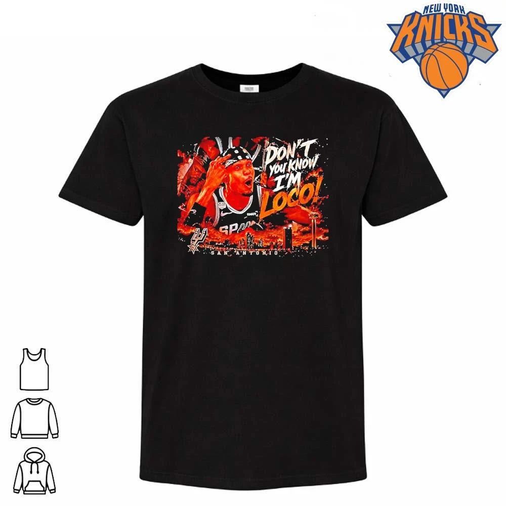 Victor Wembanyama San Antonio Spurs Dont You Know Im Loco Shirt