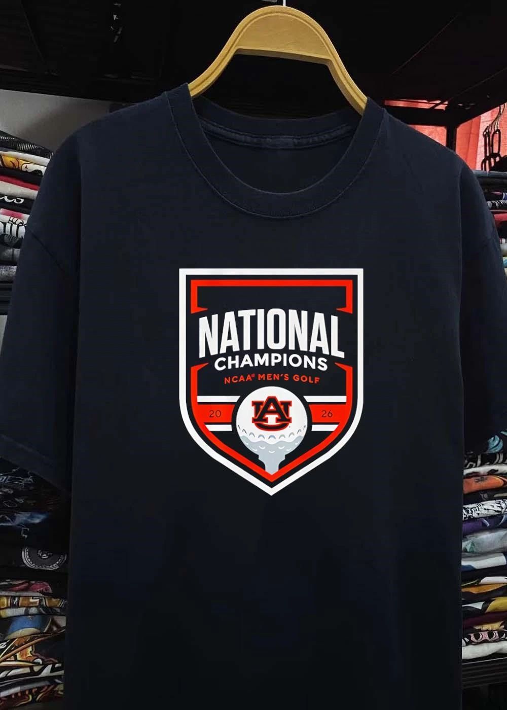 Auburn Tigers Apparel National Champions NCAA Men’s Golf 20 26 Shirt