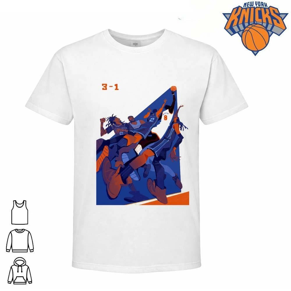 3 1 Comeback Basketball Artistic Illustration New York Player Action NBA Finals 2026 Shirt
