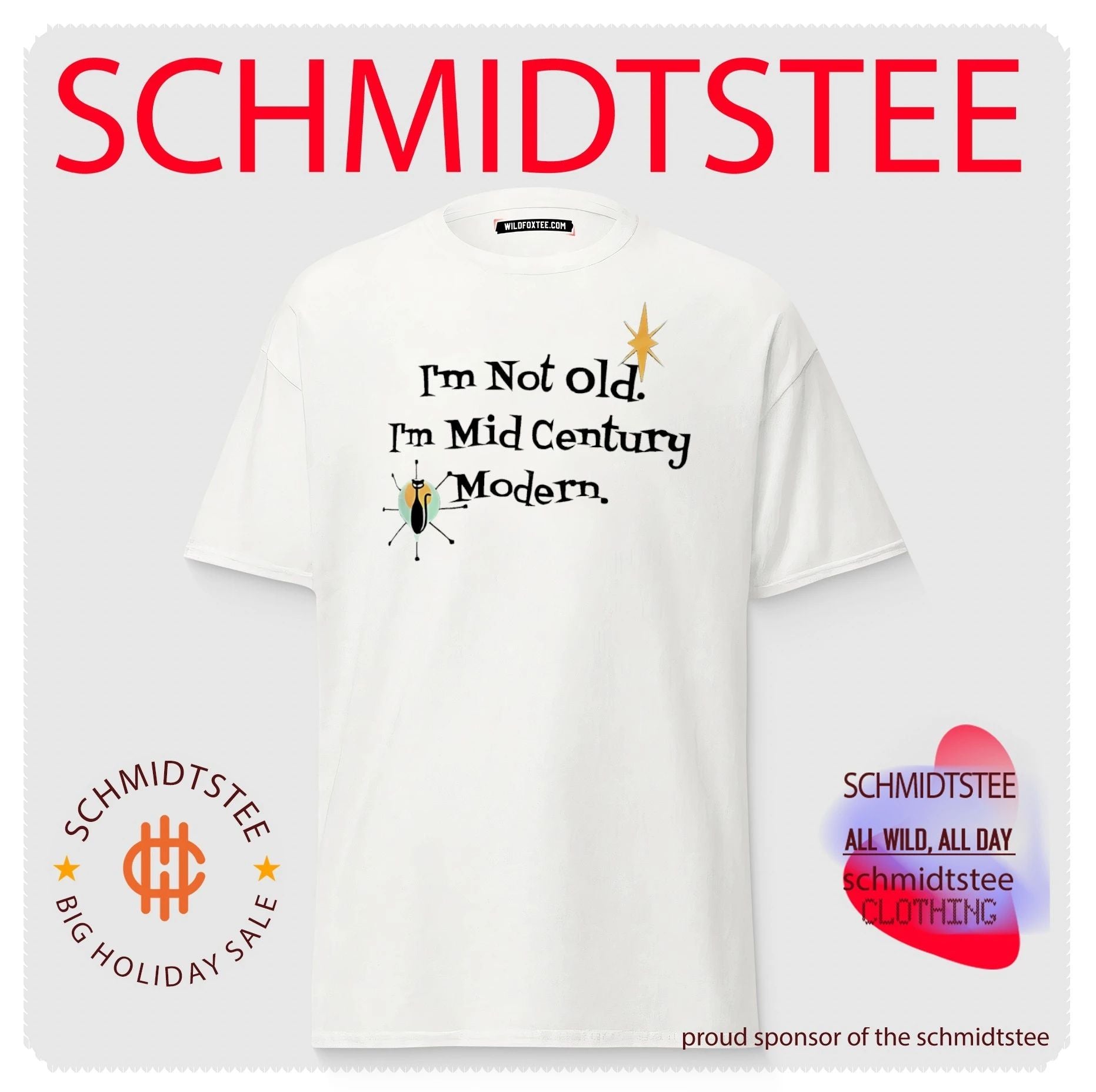 I’m not old I’m mid century modern graphic shirt