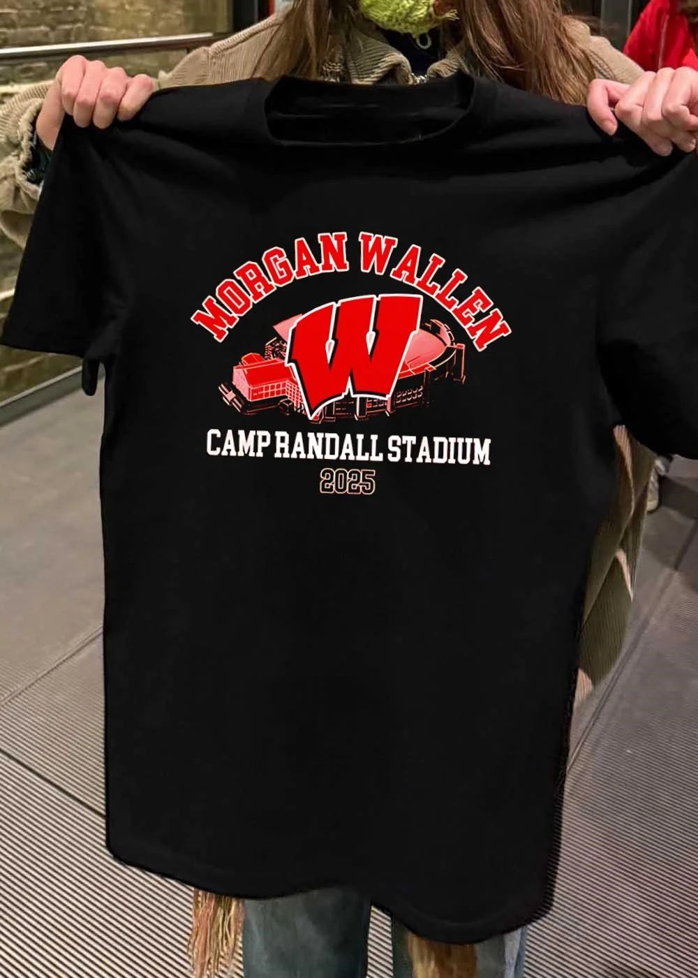 Wisconsin Badgers x Morgan Wallen Tour 2026 shirt