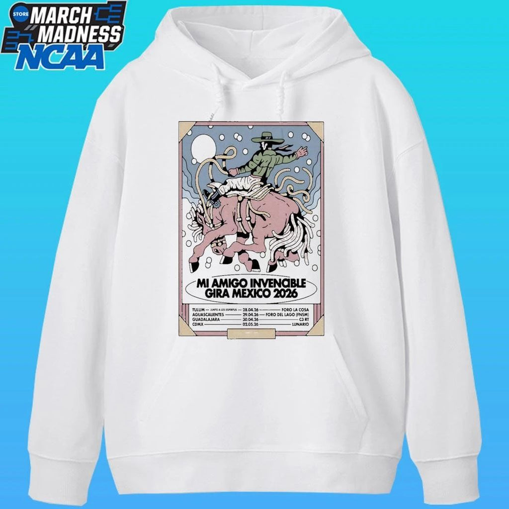 Mi Amigo Invencible 2026 Gira Mexico Tour Poster Shirt