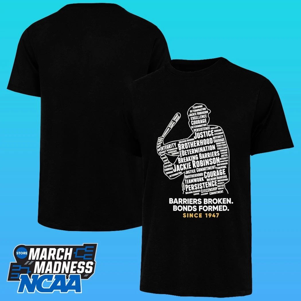 Jackie Robinson Day Barriers Broken Bonds Formed Since 1947 Shirt