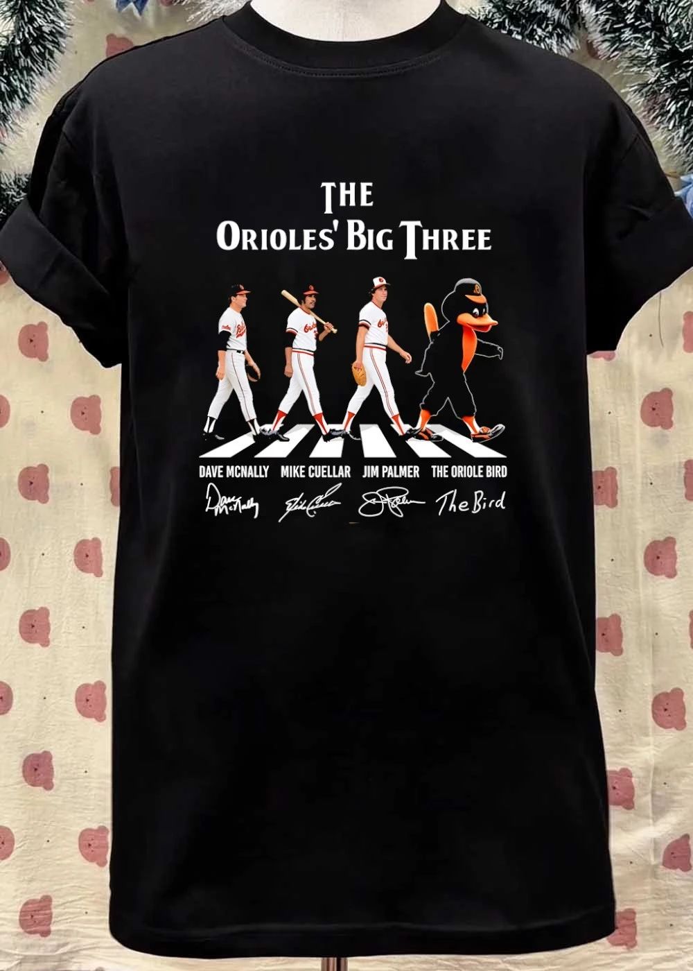 Dave Mcnally Mike Cuellar Jim Palmer The Oriole Bird The Orioles_ Big Three shirt