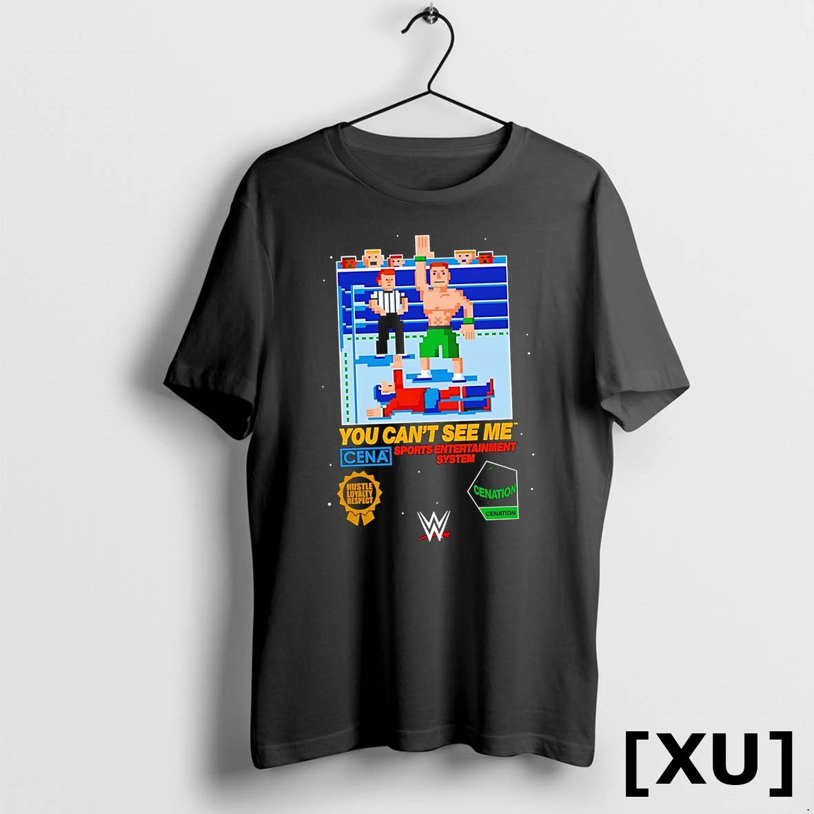 John Cena You Cant See Me Sports Entertainment System Video Games Tshirts Sweater