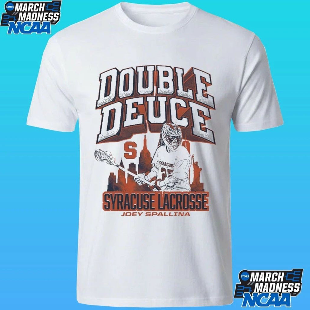 Double Deuce Syracuse Orange Men’s Lacrosse Joey Spallina Shirt