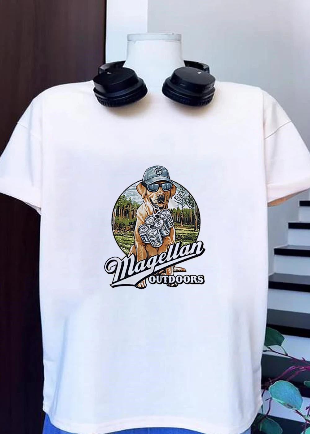 Magellan Outdoors Labrador Retriever Carrying Six Pack T-Shirt