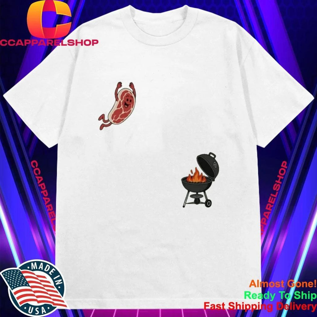 BBQ Jumping Steak Funny 2026 Shirt