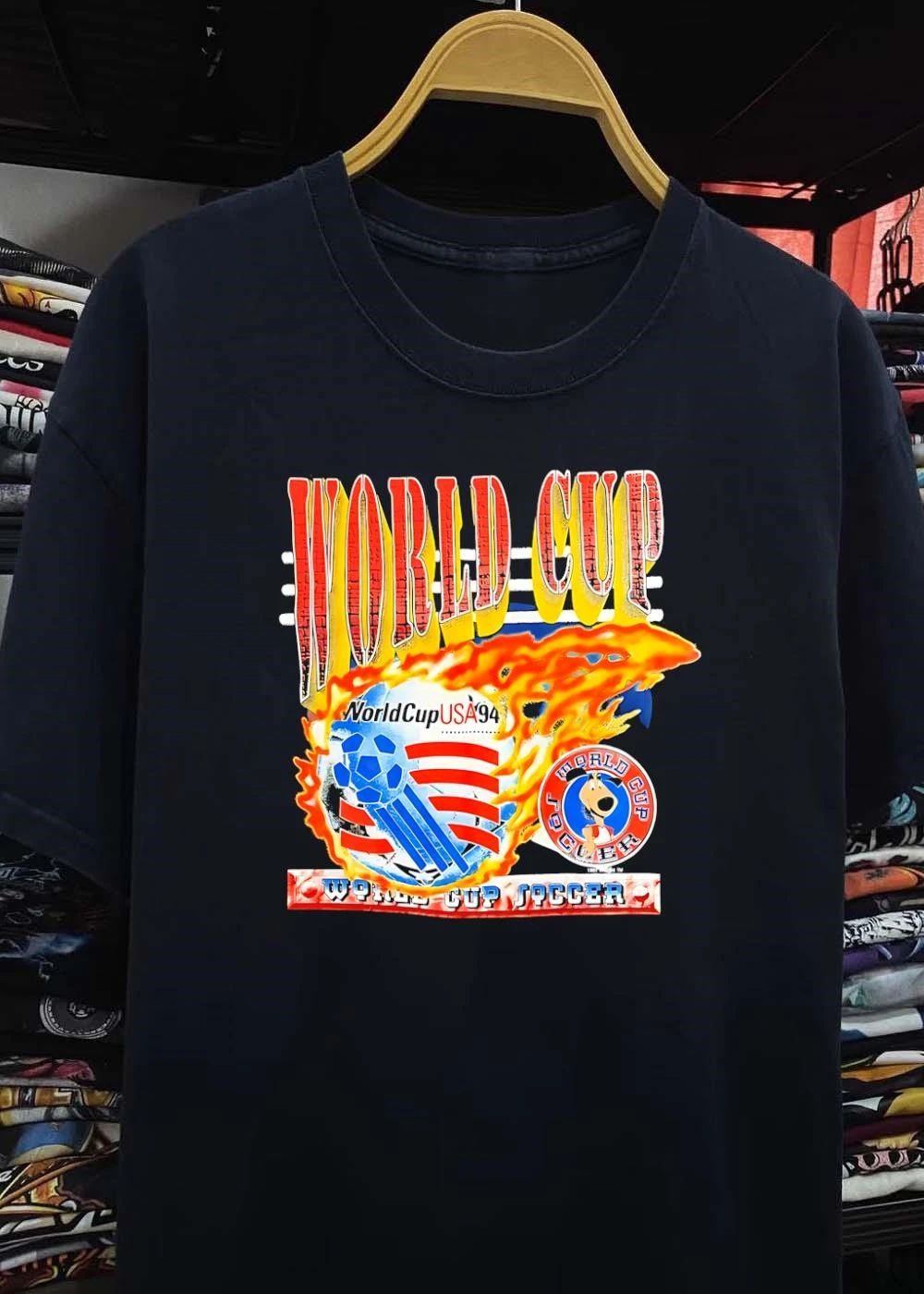 Magic Johnson Ts World Cup Soccer USA 94 World Cup Soccer T-Shirt