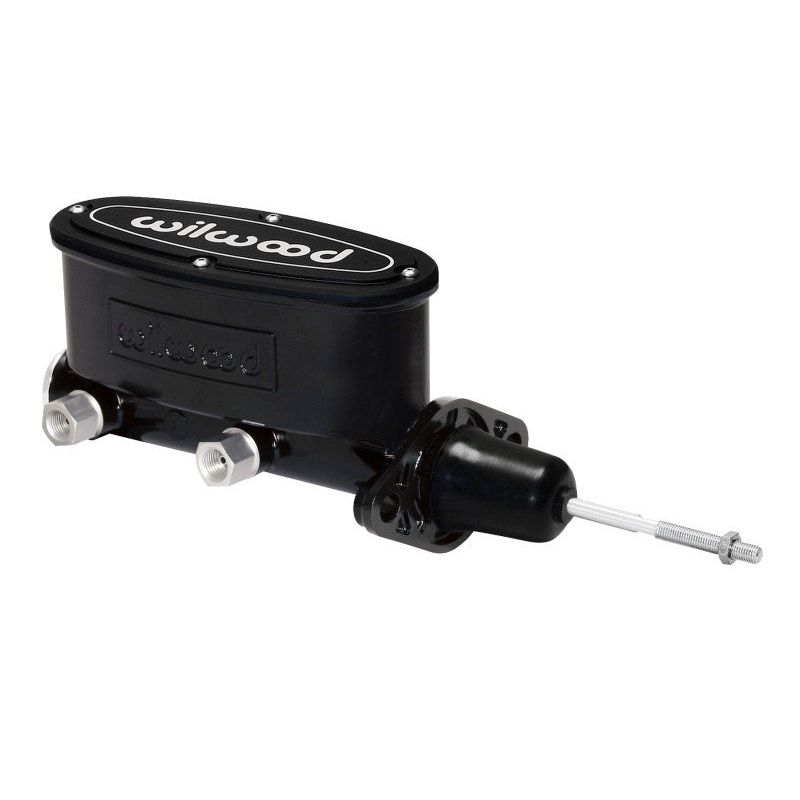 Wilwood High Volume Tandem Master Cylinder – 15/16in Bore Black-W/Pushrod