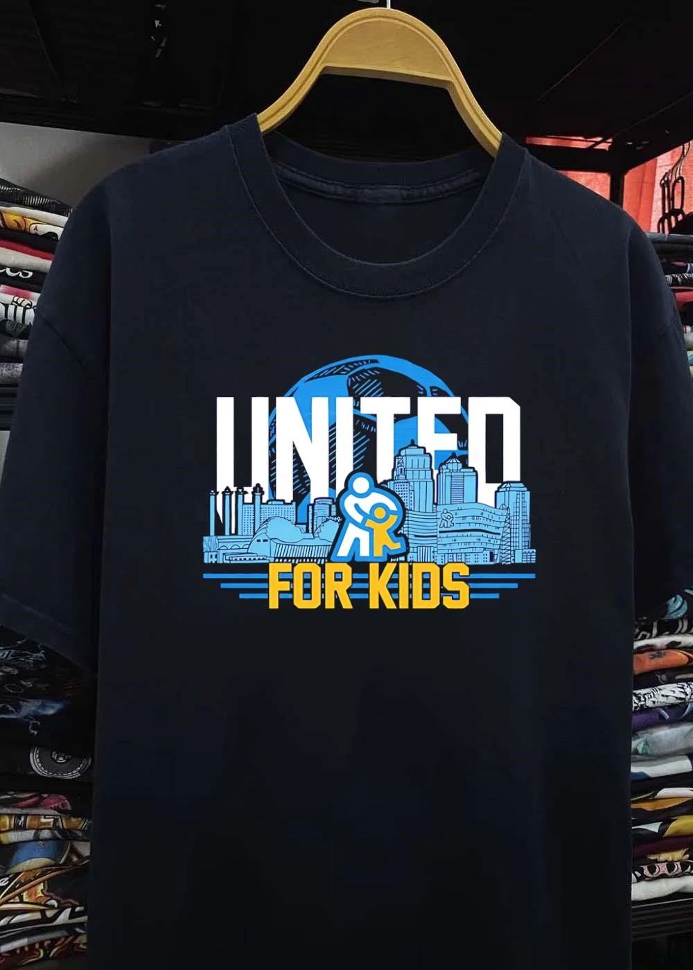 United for Kids Kansas City Skyline Soccer T-Shirt