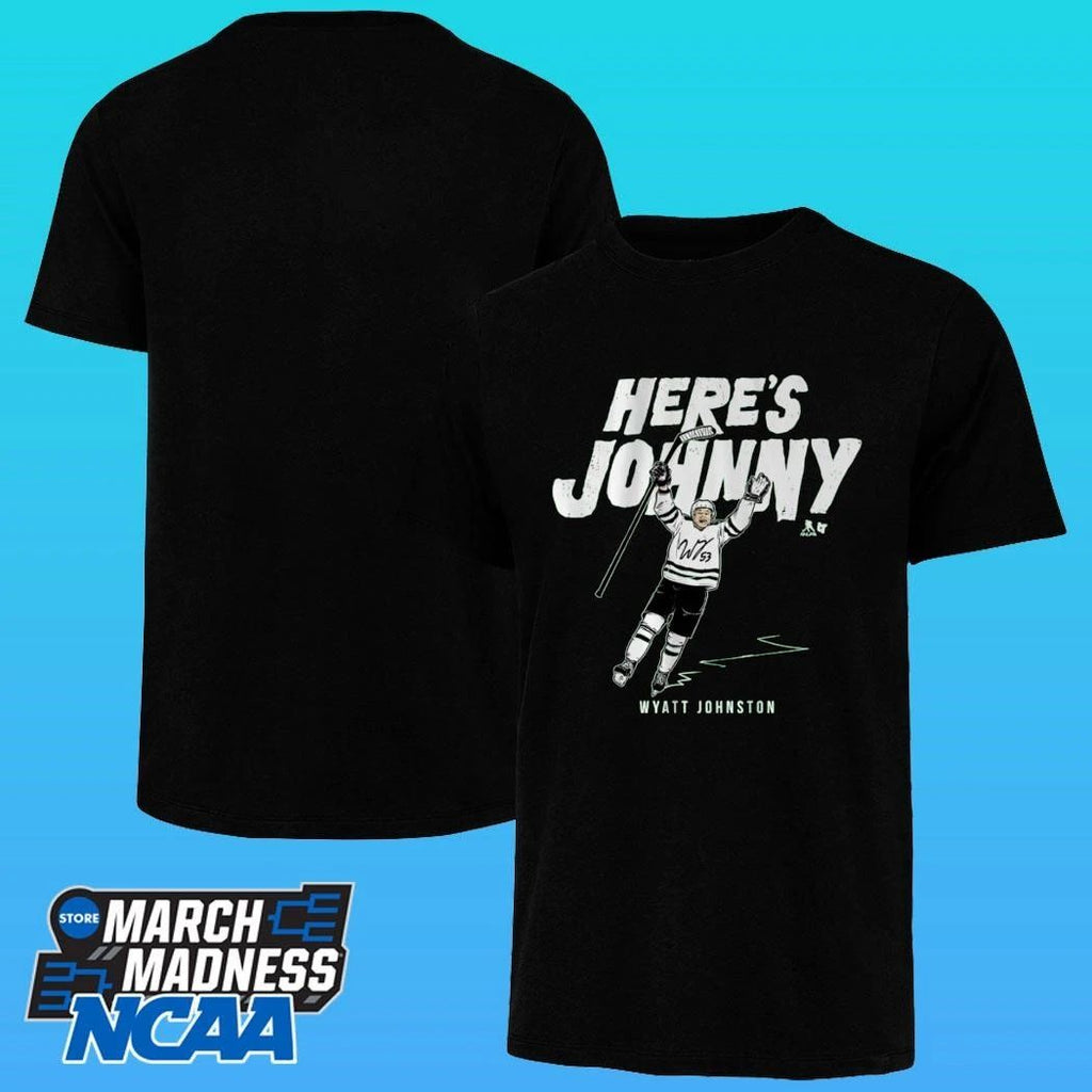 Dallas Stars Wyatt Johnston Here’s Johnny Shirt