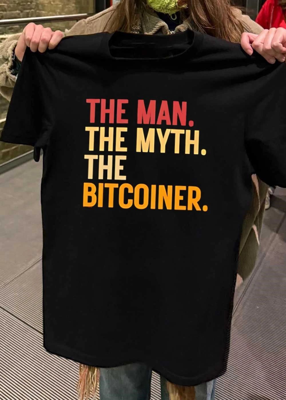 The Man The Myth The Bitcoiner T-Shirt