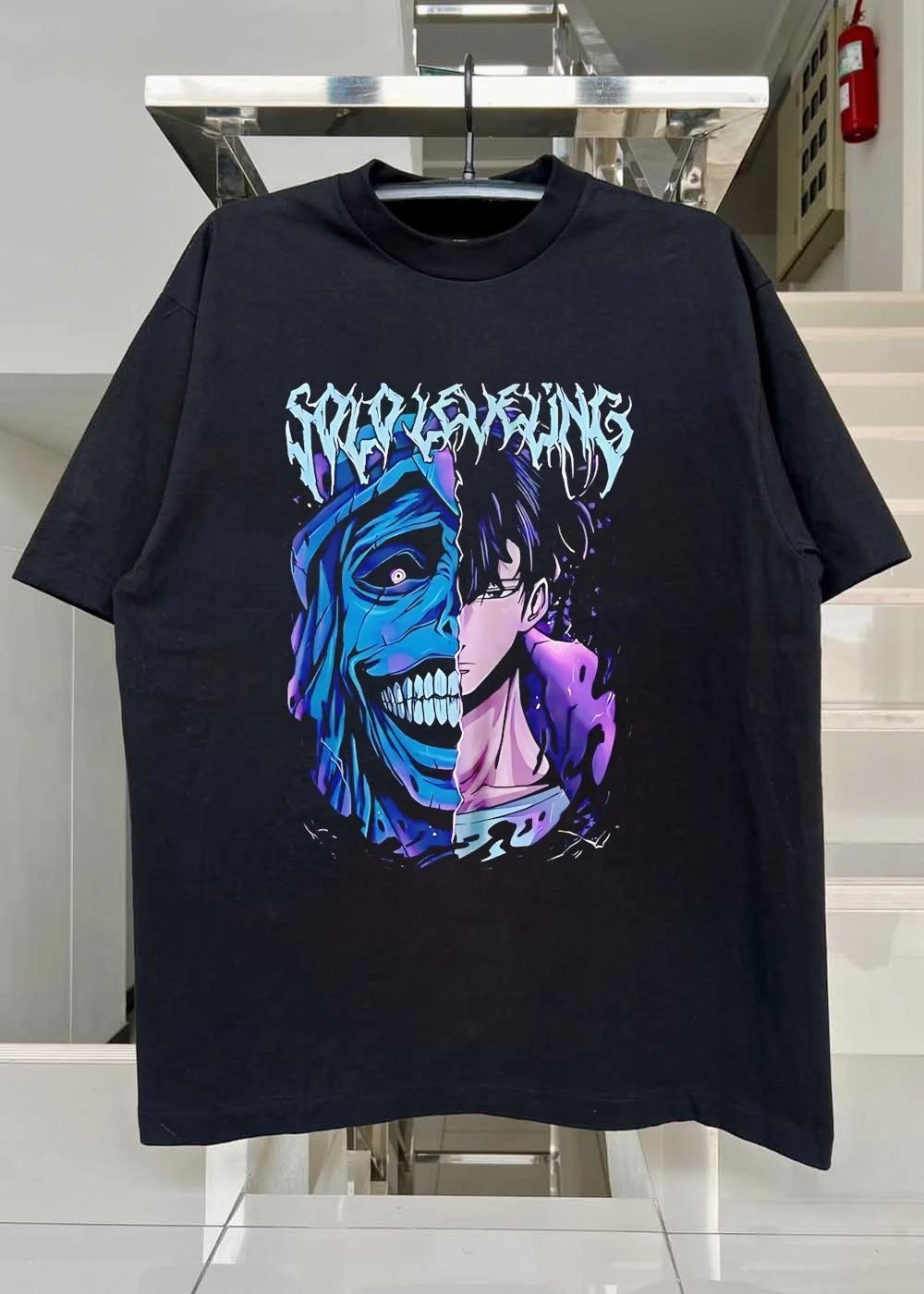 Solo Leveling Cotton Anime graphic shirt