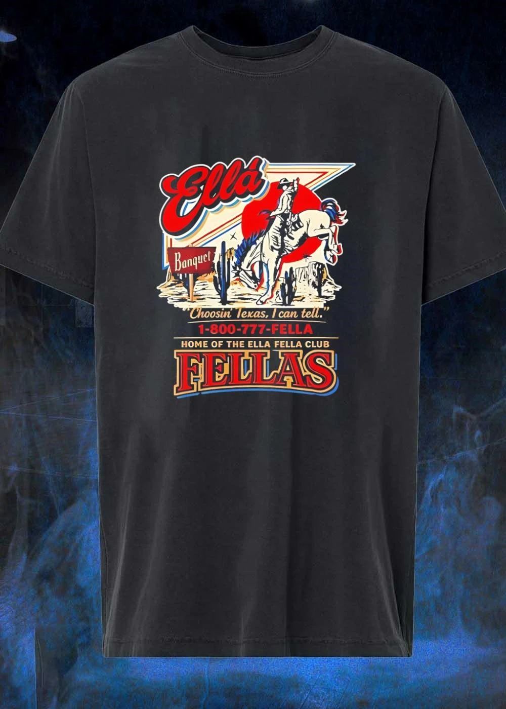 Ella Fellas Choosin’ Texas Rodeo Cowboy T-Shirt