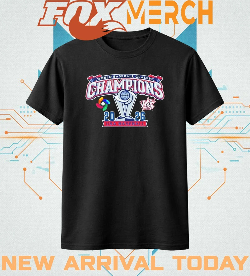 USA Baseball World Baseball Classic 2026 Champions t-shirt