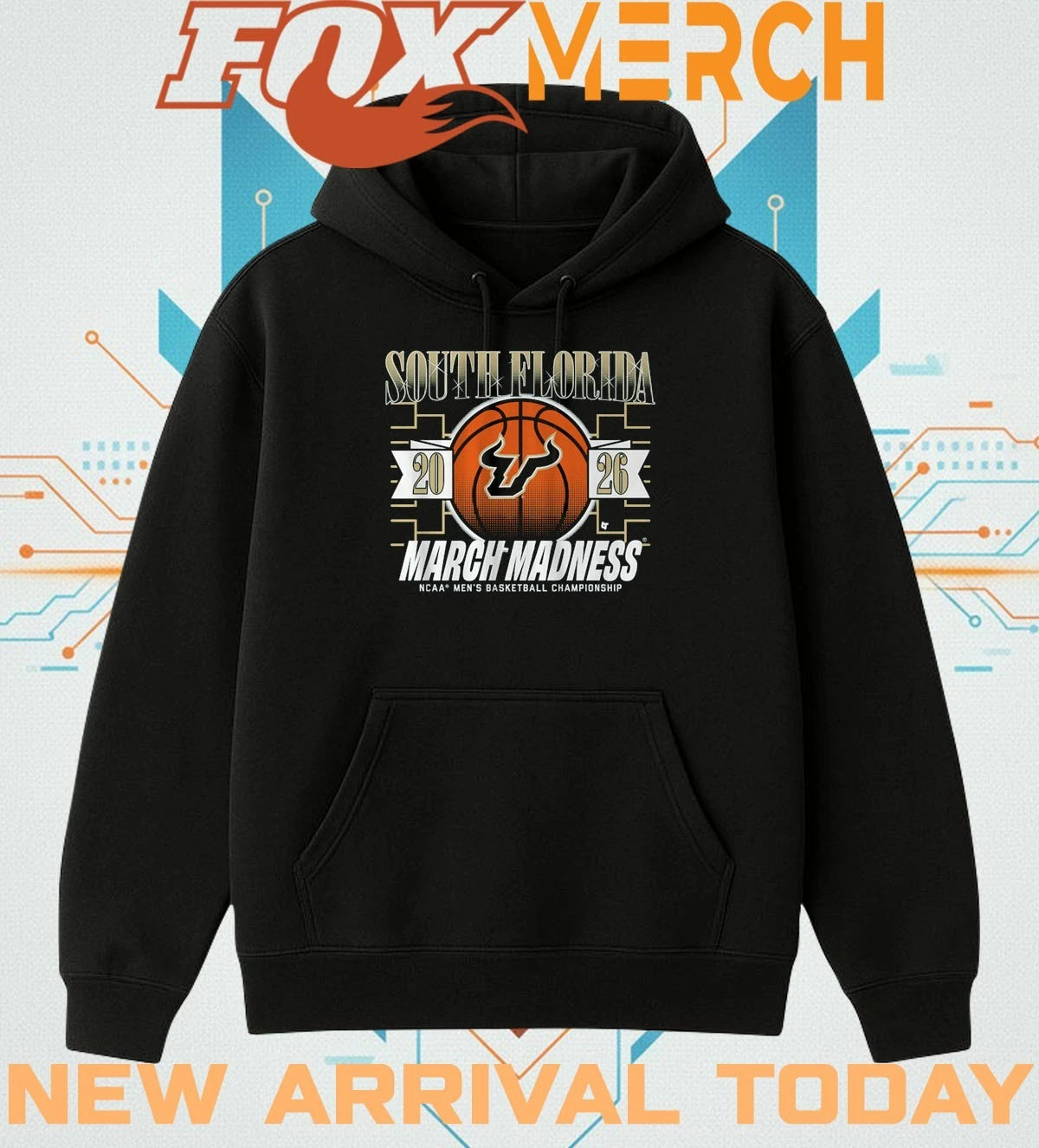 USF Bulls 2026 March Madness NCAA Men’s Basketball Championship shirt
