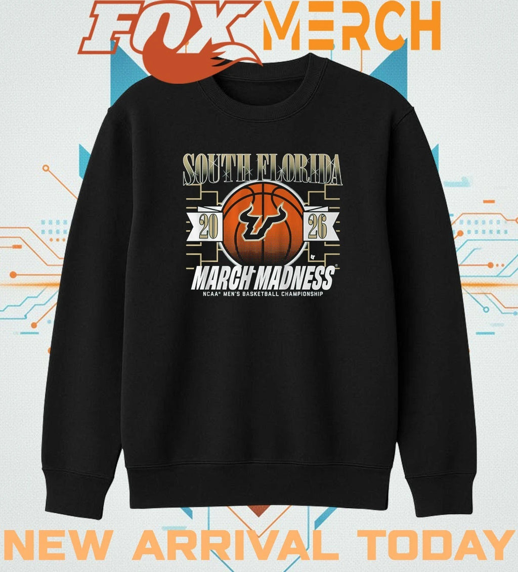 USF Bulls 2026 March Madness NCAA Men’s Basketball Championship shirt