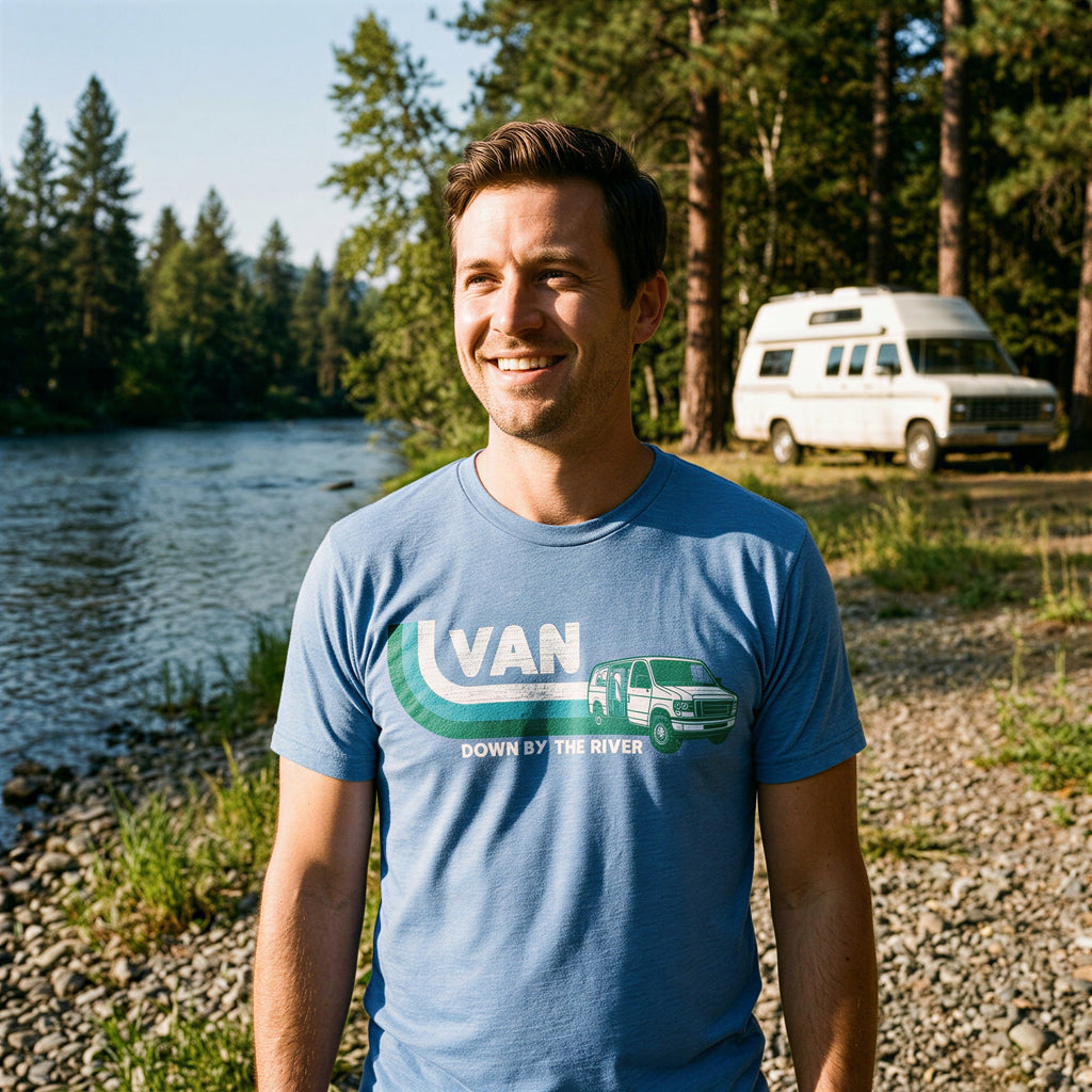 Van Down By The River Men's T Shirt