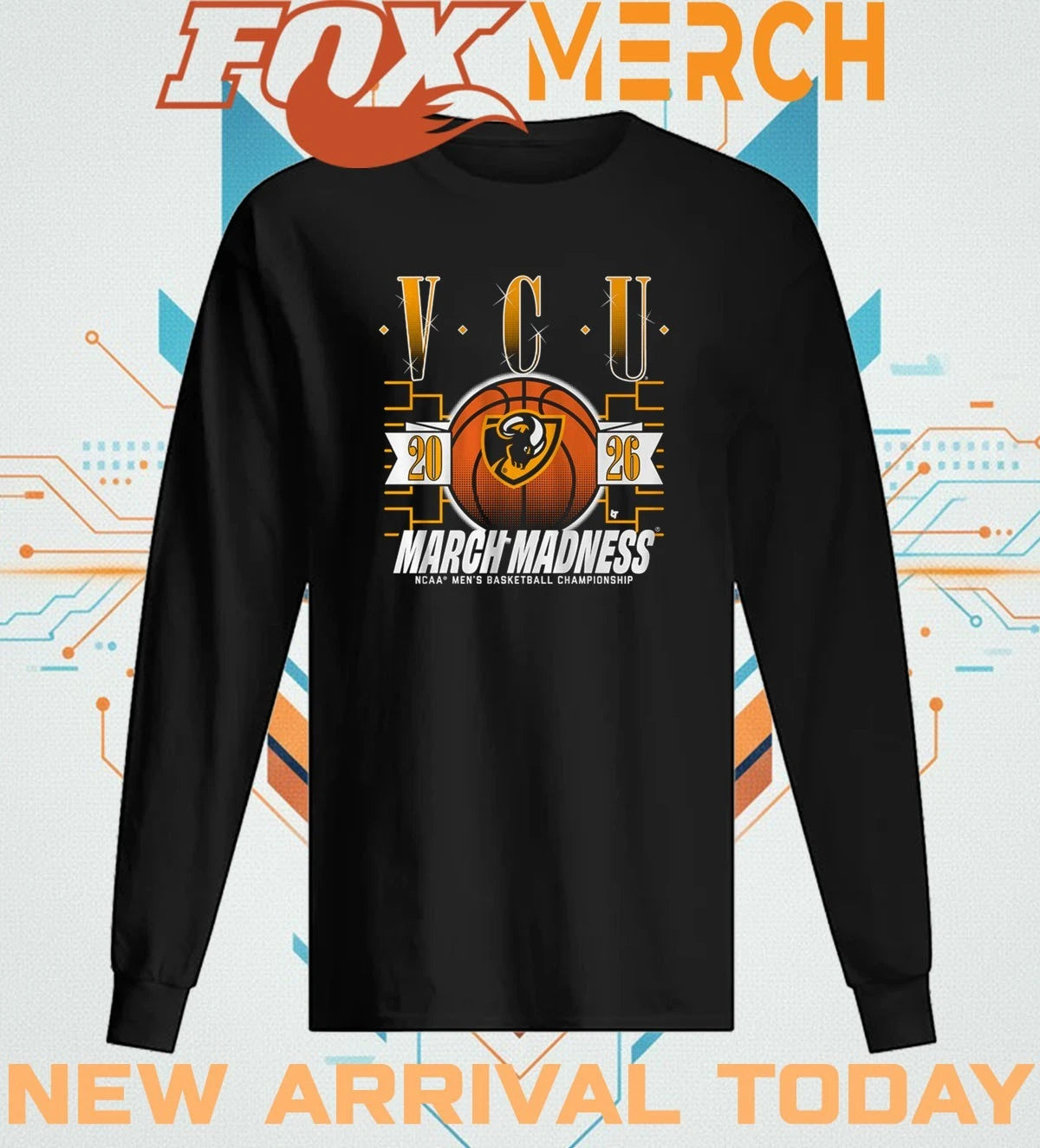 VCU Rams 2026 March Madness NCAA Men’s Basketball Championship shirt