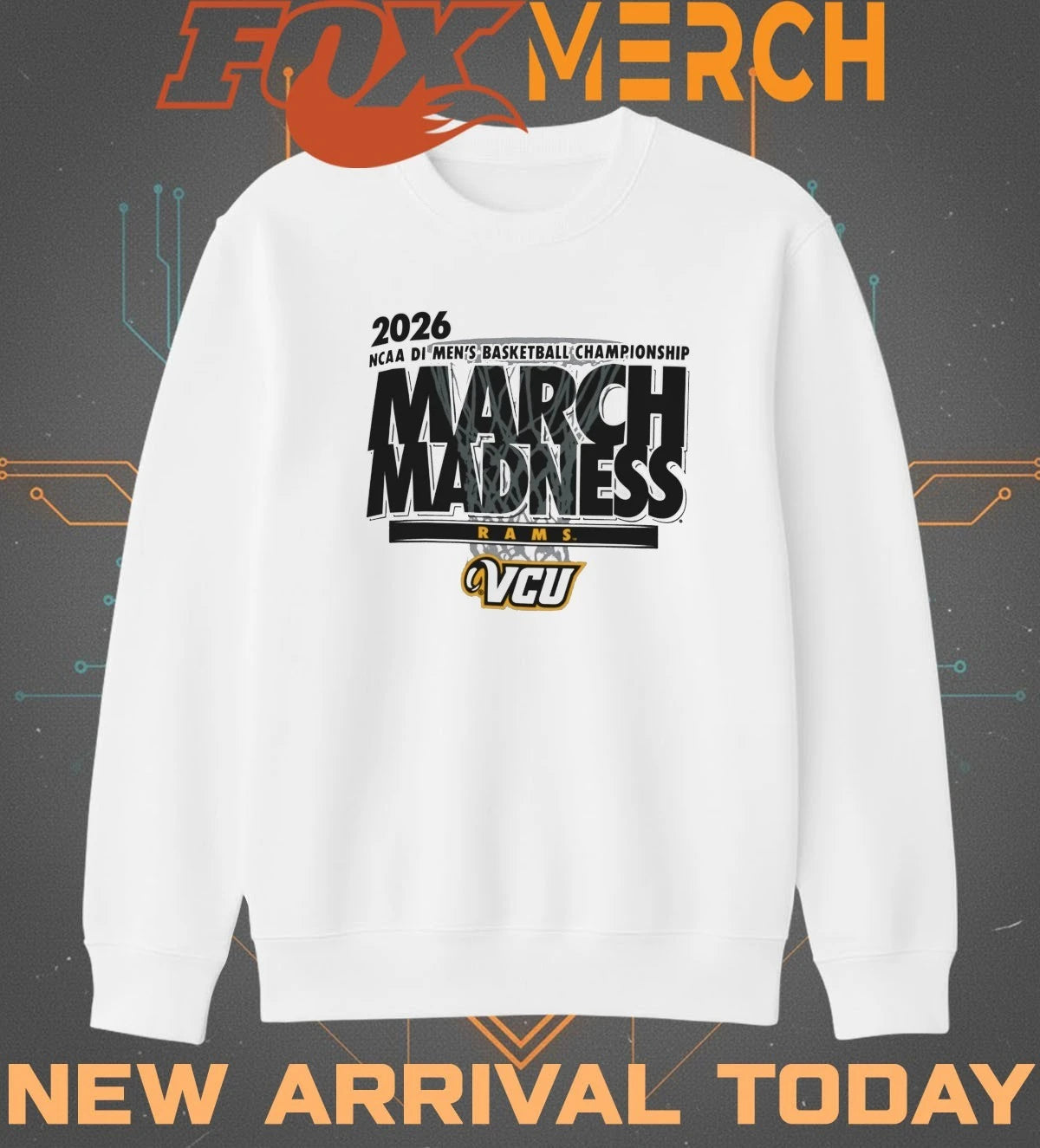 VCU Rams 2026 NCAA DI Men’s Basketball Championship March Madness shirt