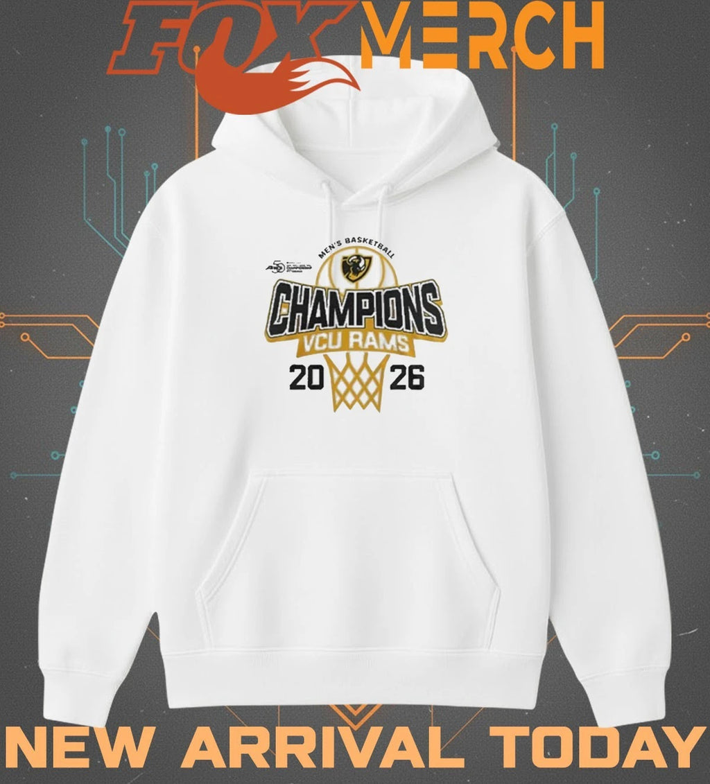 VCU Rams Basketball 2026 Atlantic 10 Men’s Basketball Champions t-shirt