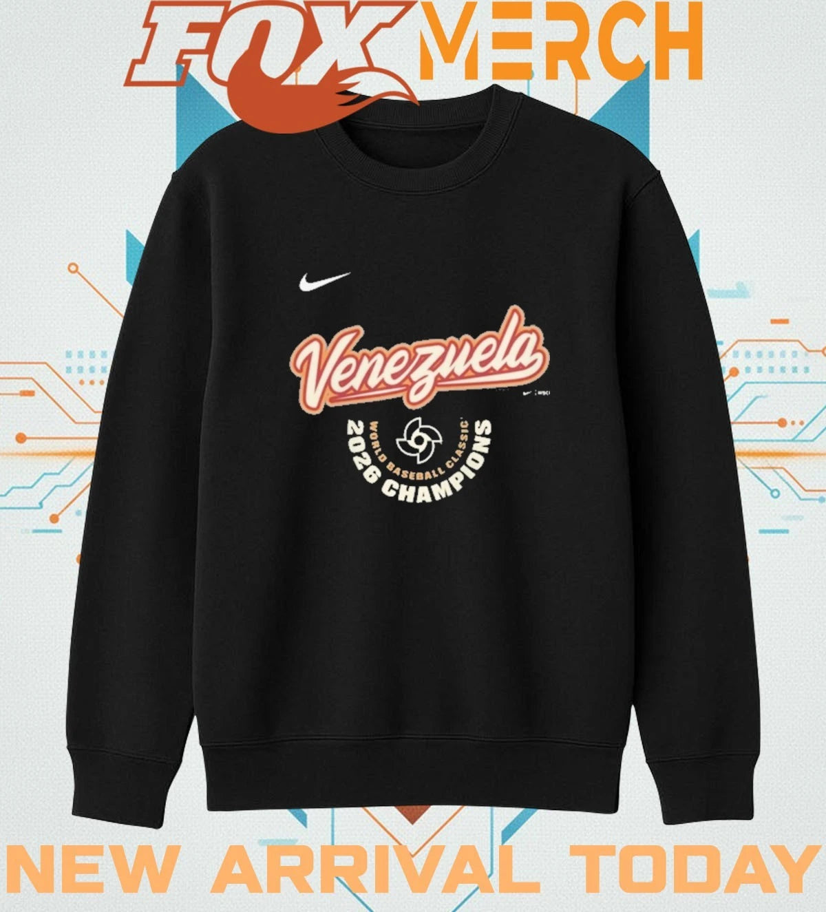 Venezuela Baseball 2026 World Baseball Classic Champions logo t-shirt